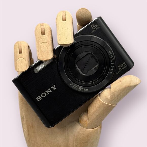 Sony Cybershot DSC-W830 Digital Camera | 20.1MP | Black - Picture 1 of 5